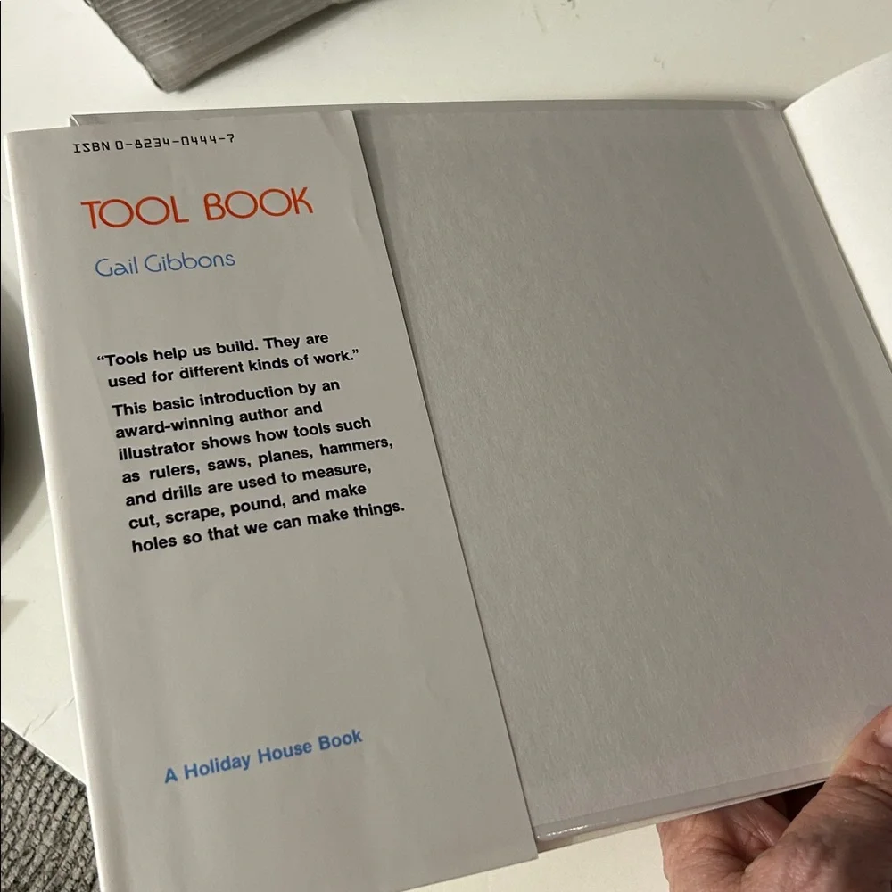 Tool Book by Gail Gibbons NEW old stock hardcover 1982